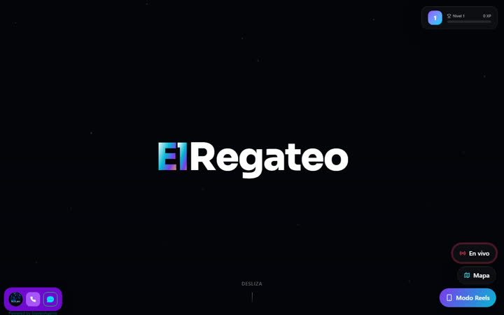 Captura del sitio de ElRegateo